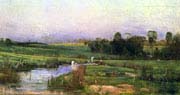 evening with bathers